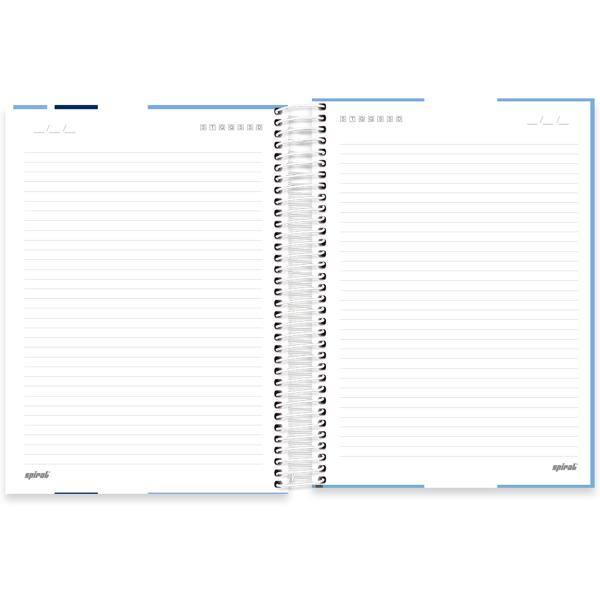 Caderno Universitário Capa Dura, 20 x 1, 320 Folhas, Manchester City, 2640420, Spiral Mc - PT 1 UN