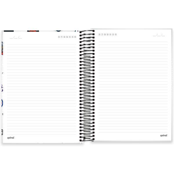 Caderno Universitário Capa Dura, 20 x 1, 320 Folhas, NBA, 2640444, Spiral Nba - PT 1 UN Caderno Universitário Capa Dura, 20 x 1, 320 Folhas, NBA, 2640444, Spiral Nba - PT 1 UN