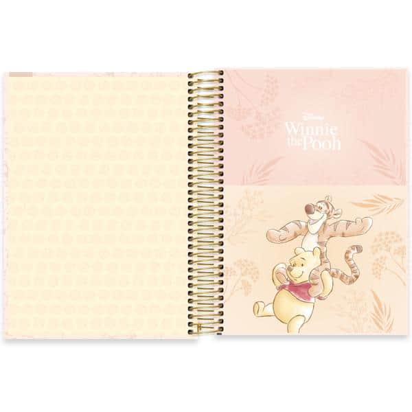 Caderno univ.capa dura 20x1 320fls Pooh 2640468 Spiral Pooh PT 1 UN Caderno univ.capa dura 20x1 320fls Pooh 2640468 Spiral Pooh PT 1 UN