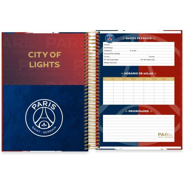 Caderno Universitário Capa Dura, 20 x 1, 320 Folhas, PSG, 2642936, Spiral Psg - PT 1 UN Caderno Universitário Capa Dura, 20 x 1, 320 Folhas, PSG, 2642936, Spiral Psg - PT 1 UN