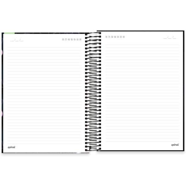 Caderno Universitário Capa Dura, 20 x 1, 320 Folhas, Rick & Morty, 2640475, Spiral Rem - PT 1 UN