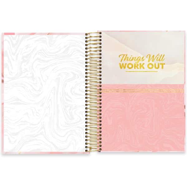 Caderno universitário Capa dura 20 x 1, 320 folhas, Marmo, 2644343, Spiral Mrm - PT 1 UN
