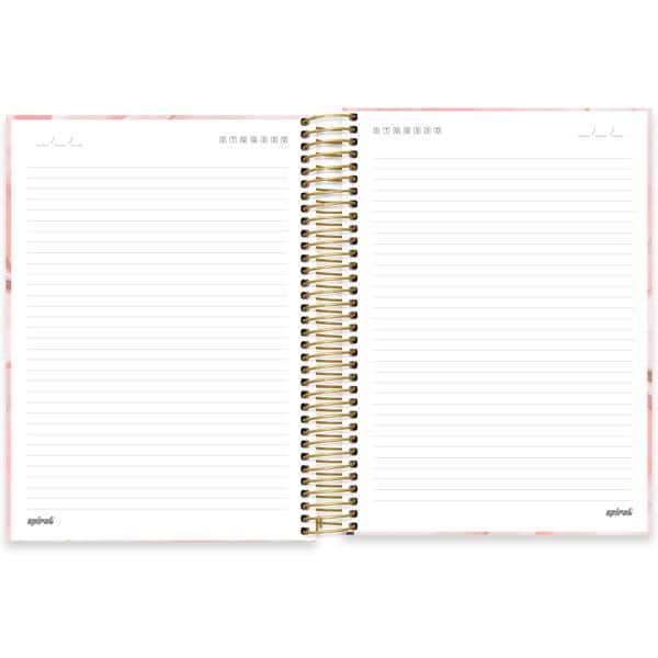 Caderno universitário Capa dura 20 x 1, 320 folhas, Marmo, 2644343, Spiral Mrm - PT 1 UN