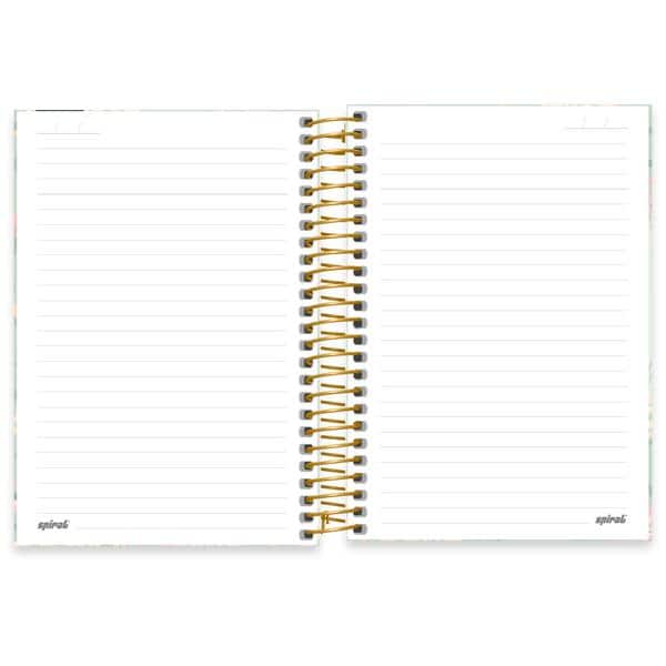 Caderno 1/4, Capa dura, Espiral, 80 folhas, Stitch, 2641199, Spiral Ds - PT 1 UN