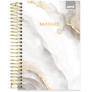 Caderno 1/4 Capa Dura, Espiral, 80 folhas, Marmo, 2644381, Marca Spiral Mrm - PT 1 UN Caderno 1/4 Capa Dura, Espiral, 80 folhas, Marmo, 2644381, Marca Spiral Mrm - PT 1 UN