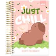 Caderno 1/4 Capa Dura, Espiral, 80 folhas, Capivara, 2644404, Spiral Ten - PT 1 UN Caderno 1/4 Capa Dura, Espiral, 80 folhas, Capivara, 2644404, Spiral Ten - PT 1 UN