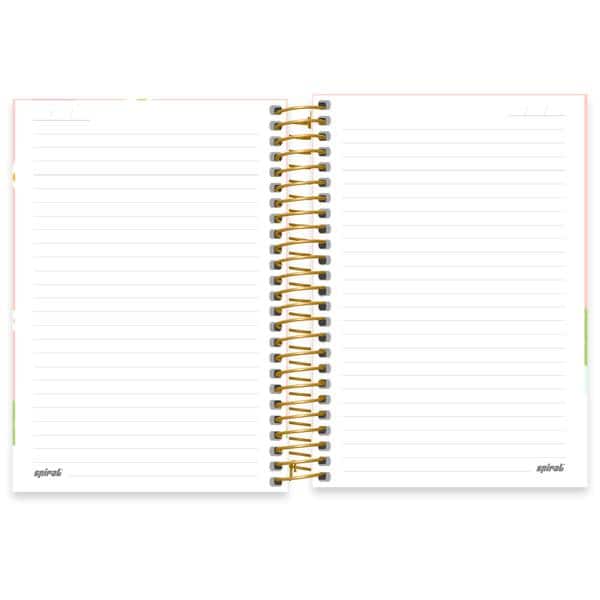 Caderno 1/4 Capa Dura, Espiral, 80 folhas, Capivara, 2644404, Spiral Ten - PT 1 UN