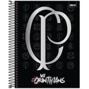 Caderno Universitário Capa Dura, 15 x 1, 240 folhas, Corinthians, 2640222, Spiral Sccp - PT 1 UN Caderno Universitário Capa Dura, 15 x 1, 240 folhas, Corinthians, 2640222, Spiral Sccp - PT 1 UN
