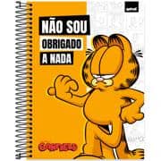 Caderno universitário Capa Dura, 15 x 1, 240 folhas, Garfield, 2640246, Spiral Gar - PT 1 UN