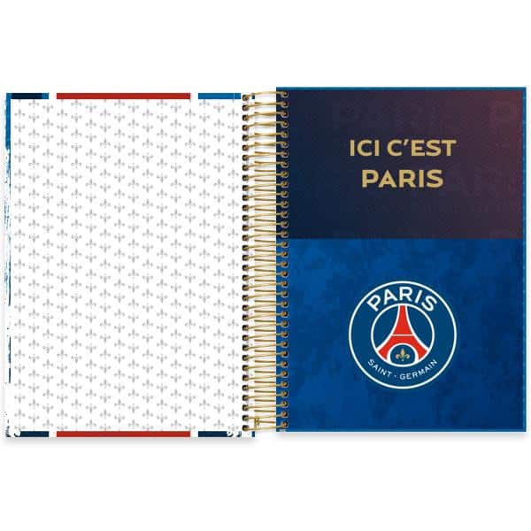Caderno Universitário Capa Dura, 15 x 1, 240 folhas, PSG, 2642882, Marca Spiral Psg - PT 1 UN