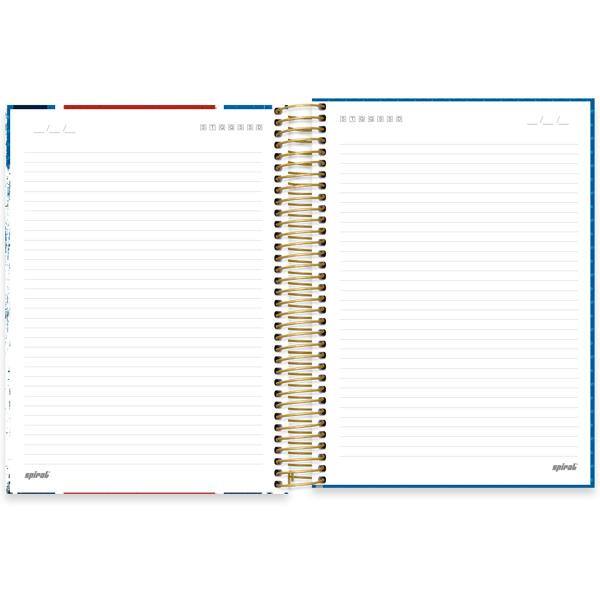 Caderno Universitário Capa Dura, 15 x 1, 240 folhas, PSG, 2642882, Marca Spiral Psg - PT 1 UN