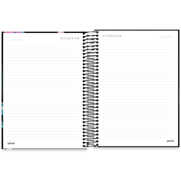 Caderno Universitário Capa Dura, 15 x 1, 240 folhas, Rick & Morty, 2640352, Spiral Rem - PT 1 UN