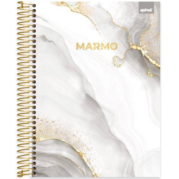 Caderno univ.capa dura 15x1 240fls Marmo 2644329 Spiral Mrm PT 1 UN