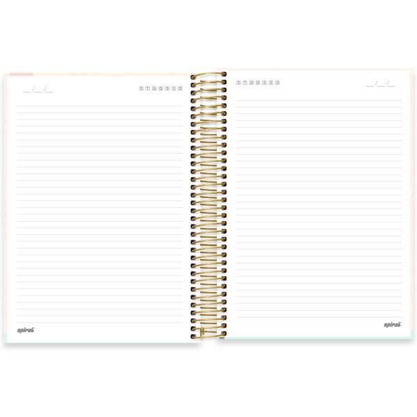 Caderno univ.capa dura 15x1 240fls Capivara 2644336 Spiral Ten PT 1 UN