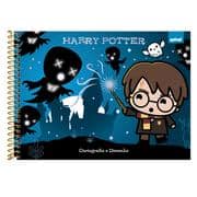 Caderno de cartografia e desenho, Capa dura, 48 folhas, Harry Potter Charms, 2640741, Spiral Hpc - PT 1 UN