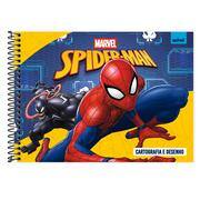 Caderno de cartografia e desenho, Capa dura, 48 folhas, Homem-Aranha, 2640765, Spiral Mha - PT 1 UN