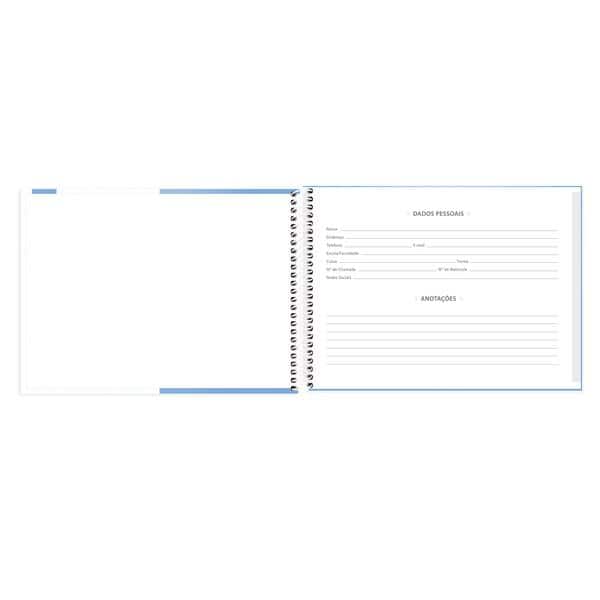 Caderno de cartografia e desenho, Capa dura, 48 folhas, Manchester City, 2640772, Spiral - PT 1 UN
