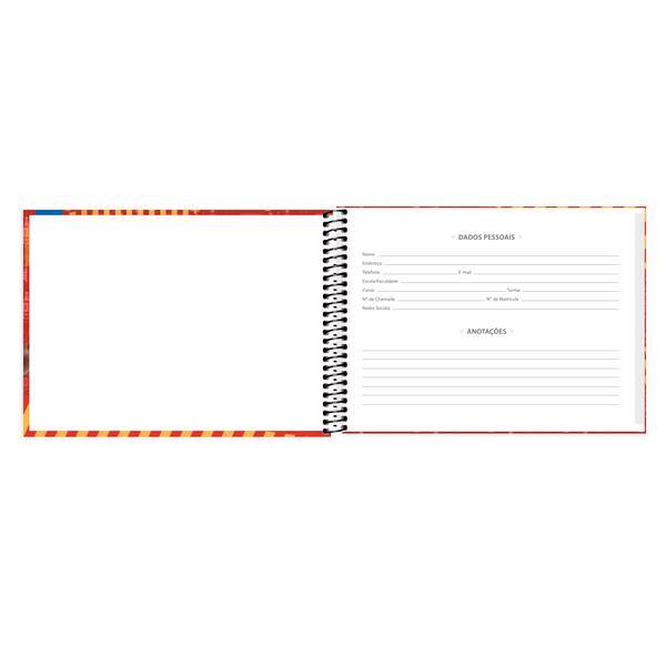 Caderno de cartografia e desenho, Capa dura, 48 folhas, Patrulha Canina, 2640789, Spiral Ptc- PT 1 UN