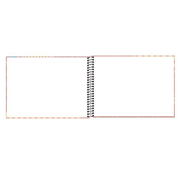 Caderno de cartografia e desenho, Capa dura, 48 folhas, Patrulha Canina, 2640789, Spiral Ptc- PT 1 UN