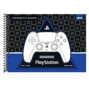 Caderno de cartografia e desenho, Capa dura, 48 folhas, Playstation, 2640796, Spiral Ps - PT 1 UN