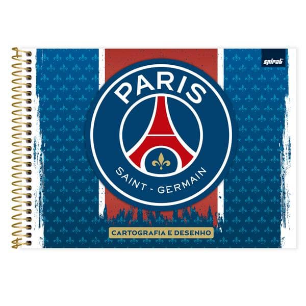 Caderno Cartografia e Desenho Capa Dura 48 Folhas, PSG, 2644701, Spiral Psg - PT 1 UN