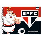 Caderno de cartografia e desenho, Capa dura, 48 folhas, São Paulo, 2640802, Spiral SPFC - PT 1 UN Caderno de cartografia e desenho, Capa dura, 48 folhas, São Paulo, 2640802, Spiral SPFC - PT 1 UN