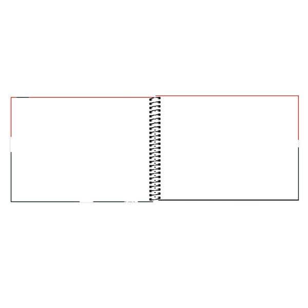 Caderno de cartografia e desenho, Capa dura, 48 folhas, São Paulo, 2640802, Spiral SPFC - PT 1 UN