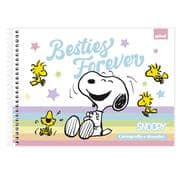 Caderno de cartografia e desenho, Capa dura, 48 folhas, Snoopy, 2640819, Spiral Sno - PT 1 UN Caderno de cartografia e desenho, Capa dura, 48 folhas, Snoopy, 2640819, Spiral Sno - PT 1 UN