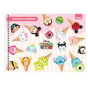Caderno Cartografia e Desenho Capa Dura 48 Folhas, Disney Tsum Tsum, 2640833, Spiral Tsum - PT 1 UN Caderno Cartografia e Desenho Capa Dura 48 Folhas, Disney Tsum Tsum, 2640833, Spiral Tsum - PT 1 UN