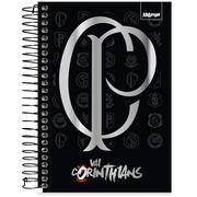 Caderno 1/4, Capa dura, espiral, 160 folhas, Corinthians, 2641229, Spiral Sccp - PT 1 UN Caderno 1/4, Capa dura, espiral, 160 folhas, Corinthians, 2641229, Spiral Sccp - PT 1 UN