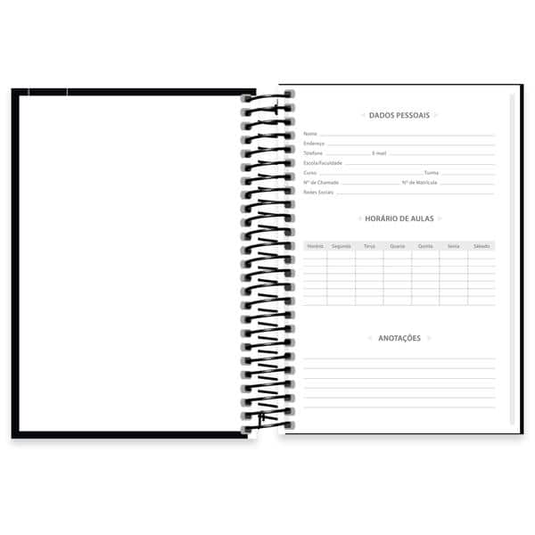 Caderno 1/4, Capa dura, espiral, 160 folhas, Corinthians, 2641229, Spiral Sccp - PT 1 UN Caderno 1/4, Capa dura, espiral, 160 folhas, Corinthians, 2641229, Spiral Sccp - PT 1 UN