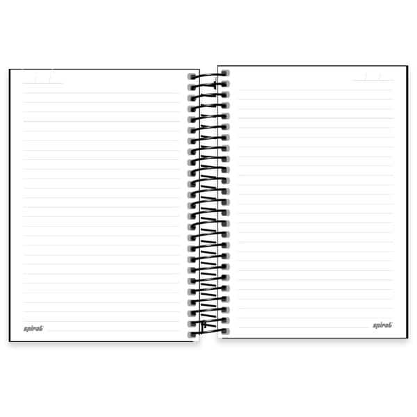 Caderno 1/4, Capa dura, espiral, 160 folhas, Flamengo, 2641236, Spiral Fla - PT 1 UN Caderno 1/4, Capa dura, espiral, 160 folhas, Flamengo, 2641236, Spiral Fla - PT 1 UN