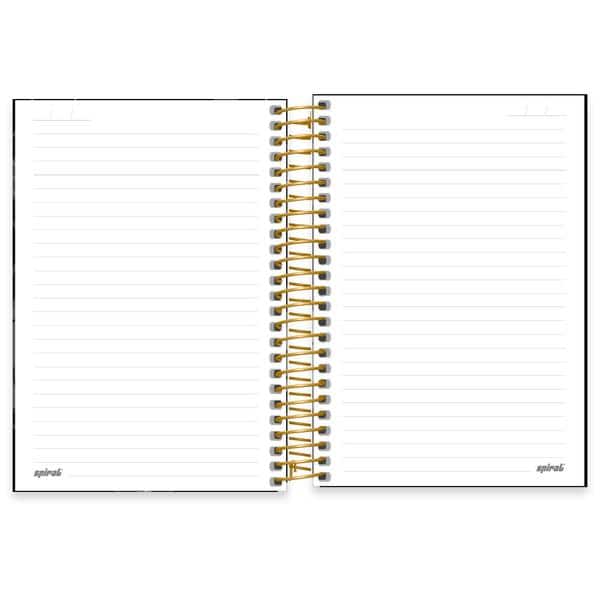 Caderno 1/4 espiral C.D. 160fls HP Charms 2641243 Spiral Hpc PT 1 UN