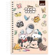 Caderno 1/4, Capa dura, espiral, 160 folhas, Disney Tsum Tsum, 2641298, Spiral Tsum - PT 1 UN Caderno 1/4, Capa dura, espiral, 160 folhas, Disney Tsum Tsum, 2641298, Spiral Tsum - PT 1 UN