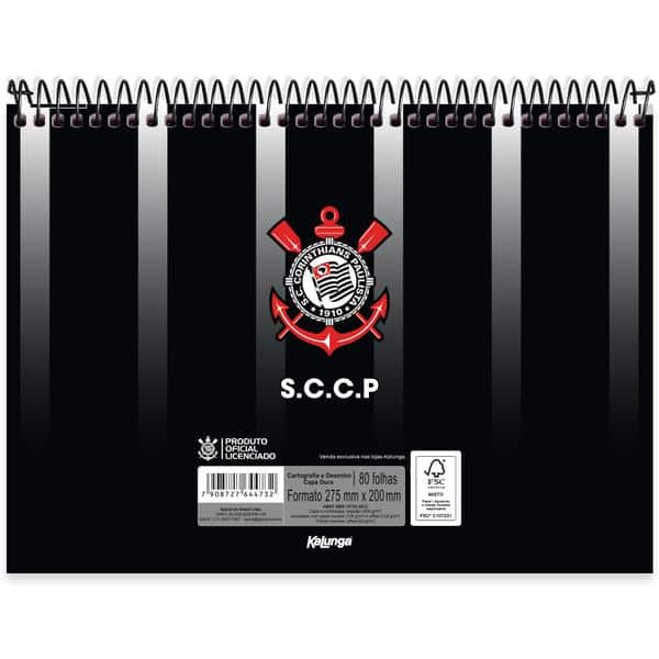 Caderno cartografia esp.superior 80fls Cor. 2644732 Spiral Sccp PT 1 UN Caderno cartografia esp.superior 80fls Cor. 2644732 Spiral Sccp PT 1 UN