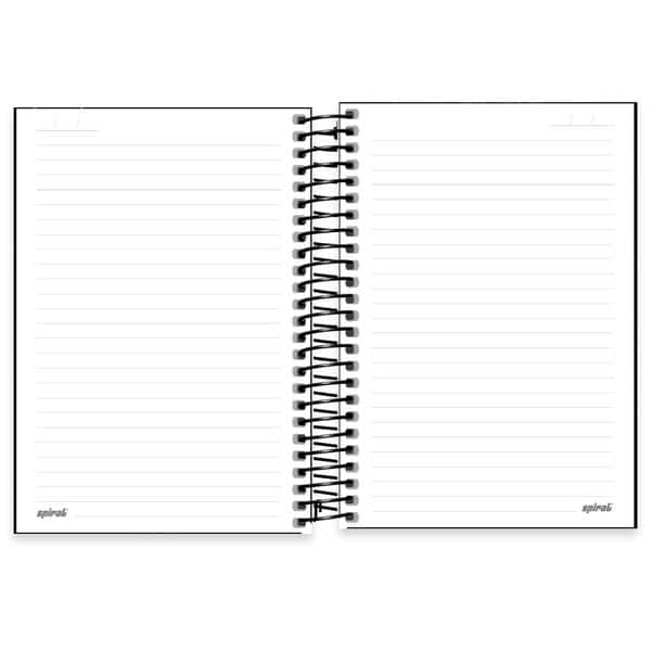 Caderno 1/4, Capa dura, Espiral, 80 folhas, Corinthians, 2641304, Spiral Sccp - PT 1 UN