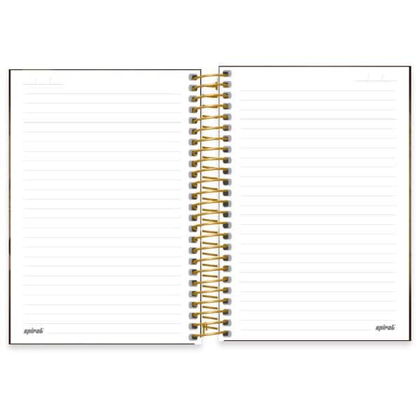 Caderno 1/4 espiral capa dura 80fls H.Potter 2641328 Spiral Hpt PT 1 UN