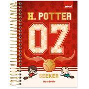 Caderno 1/4, Capa dura, Espiral, 80 folhas, Harry Potter Charms, 2641335, Spiral Hpc - PT 1 UN Caderno 1/4, Capa dura, Espiral, 80 folhas, Harry Potter Charms, 2641335, Spiral Hpc - PT 1 UN