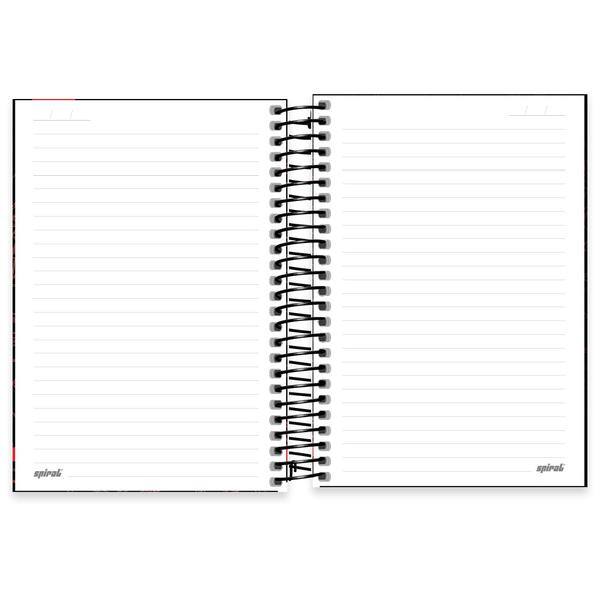 Caderno 1/4 espiral capa dura 80fls H. Aranha 2641090 Spiral Mha PT 1 UN