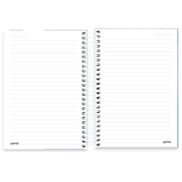 Caderno 1/4 , Capa dura, Espiral, 80 folhas, Manchester City, 2641106, Spiral Mc - PT 1 UN