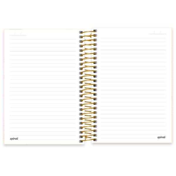Caderno 1/4, Capa dura, Espiral, 80 folhas, Ursinho Pooh, 2641120, Spiral Pooh - PT 1 UN