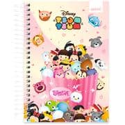 Caderno 1/4, Capa dura, Espiral, 80 folhas, Disney Tsum Tsum, 2641205, Spiral Tsum - PT 1 UN Caderno 1/4, Capa dura, Espiral, 80 folhas, Disney Tsum Tsum, 2641205, Spiral Tsum - PT 1 UN