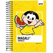 Caderno 1/4, Capa dura, Espiral, 80 folhas, Turma da Mônica, Magali, 2641212, Spiral Tdm - PT 1 UN
