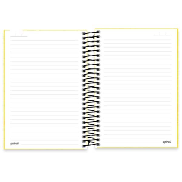 Caderno 1/4 , Capa dura, Espiral, 80 folhas, Turma da Mônica, Magali, 2641212, Spiral Tdm - PT 1 UN
