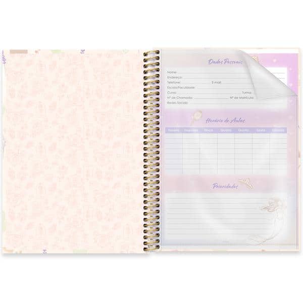 Caderno Universitário Capa Dura, 1 x 1, 80 Folhas, Princesas Disney, 2642677, Spiral Pn - PT 1 UN Caderno Universitário Capa Dura, 1 x 1, 80 Folhas, Princesas Disney, 2642677, Spiral Pn - PT 1 UN