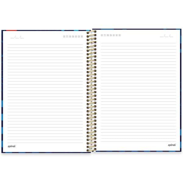 Caderno univ.capa dura 1x1 80fls Sonic 2645128 Spiral Snc PT 1 UN