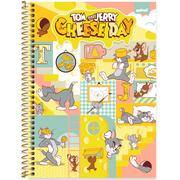 Caderno univ.capa dura 1x1 80fls Tom & Jerry 2642707 Spiral T&J PT 1 UN