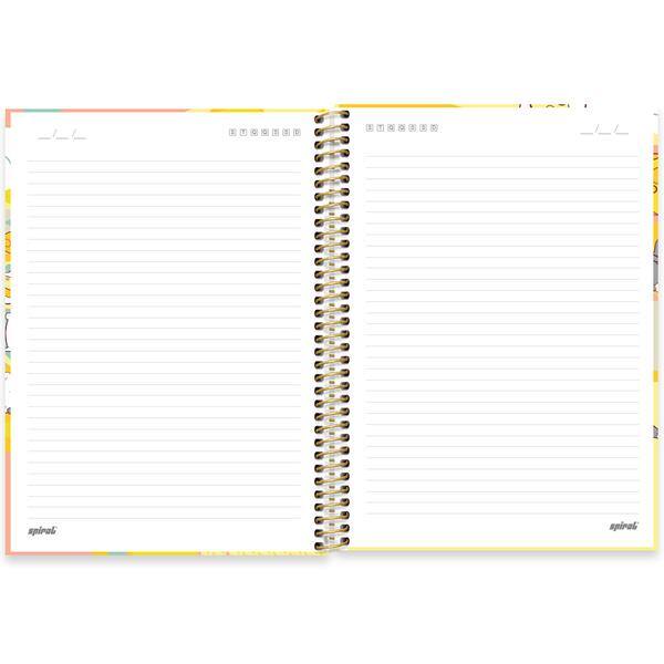 Caderno univ.capa dura 1x1 80fls Tom & Jerry 2642707 Spiral T&J PT 1 UN