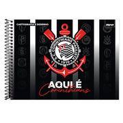 Caderno de cartografia e desenho, Capa dura, 80 folhas, Corinthians, 2640857, Spiral Sccp - PT 1 UN Caderno de cartografia e desenho, Capa dura, 80 folhas, Corinthians, 2640857, Spiral Sccp - PT 1 UN