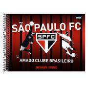 Caderno de cartografia e desenho, Capa dura, 80 folhas, São Paulo FC, 2640970, Spiral SPFC - PT 1 UN Caderno de cartografia e desenho, Capa dura, 80 folhas, São Paulo FC, 2640970, Spiral SPFC - PT 1 UN
